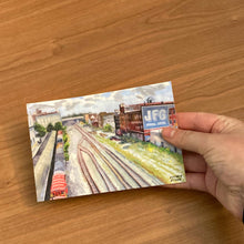Load image into Gallery viewer, Rail Road Tracks in Knoxville Postcard