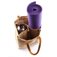 Load image into Gallery viewer, Wine Tote in Natural - I Love You, I See You, You Matter