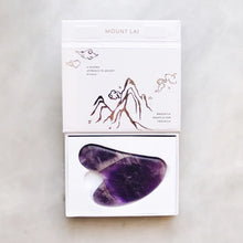 Load image into Gallery viewer, The Amethyst Gua Sha Facial Lifting Tool