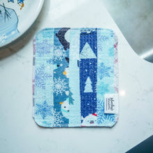 Load image into Gallery viewer, Scrap Felt Dish Cloth: Holiday Edition: Funky Christmas
