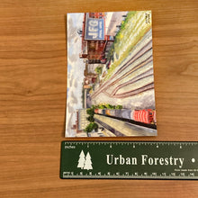 Load image into Gallery viewer, Rail Road Tracks in Knoxville Postcard