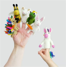 Load image into Gallery viewer, Felt Finger Puppets  - Magic Meadow