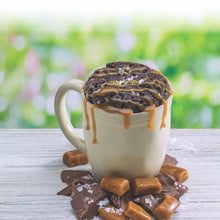 Load image into Gallery viewer, Salted Caramel Microwave Brownie Single