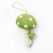 Load image into Gallery viewer, Felt Mushroom Ornaments  6 Assorted PIECES