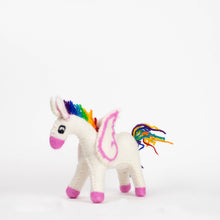 Load image into Gallery viewer, Unicorn - Small Felt Rainbow