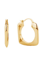 Load image into Gallery viewer, 14K Gold Dipped Pin Catch Earrings