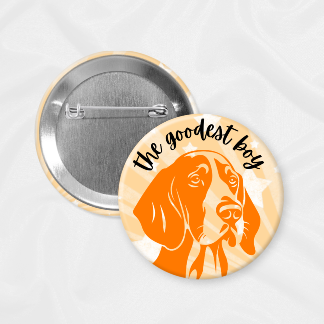 Tennessee Game Day Button | Goodest Smokey: 3.00”