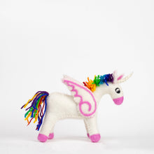 Load image into Gallery viewer, Unicorn - Small Felt Rainbow