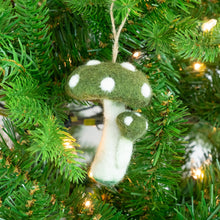 Load image into Gallery viewer, Felt Mushroom Ornaments  6 Assorted PIECES