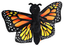 Load image into Gallery viewer, Huggers Monarch Butterfly Stuffed Animal 8&quot;