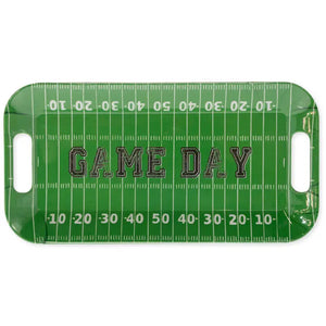 15" Long Melamine Tray Game Day Fall Football