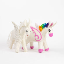 Load image into Gallery viewer, Unicorn - Small Felt Rainbow