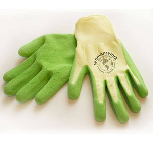 Women's Weeder Garden Gloves: Yellow / Medium