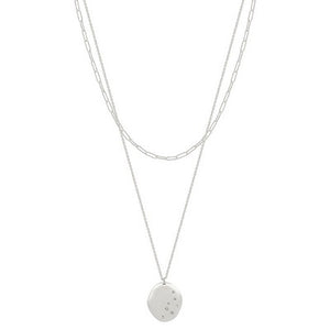 Cay Silver Layered Necklace