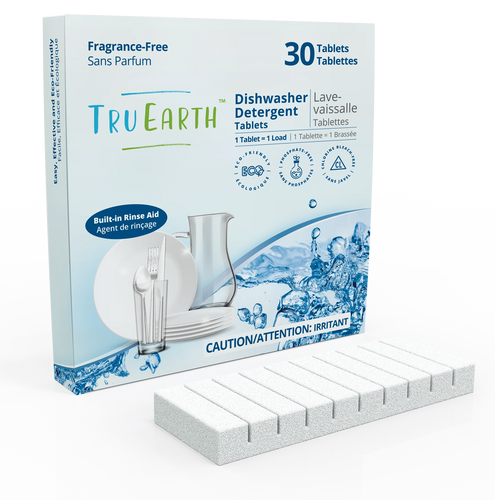 TruEarth Dishwasher Detergent Tablets - 30 Tablets