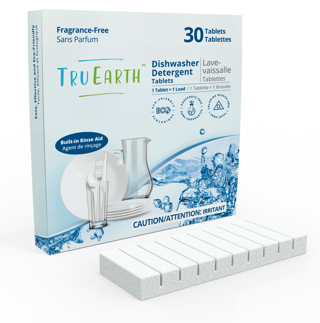 TruEarth Dishwasher Detergent Tablets - 30 Tablets