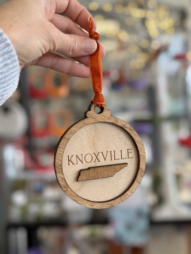 Knoxville, TN (State Shape) Ornament