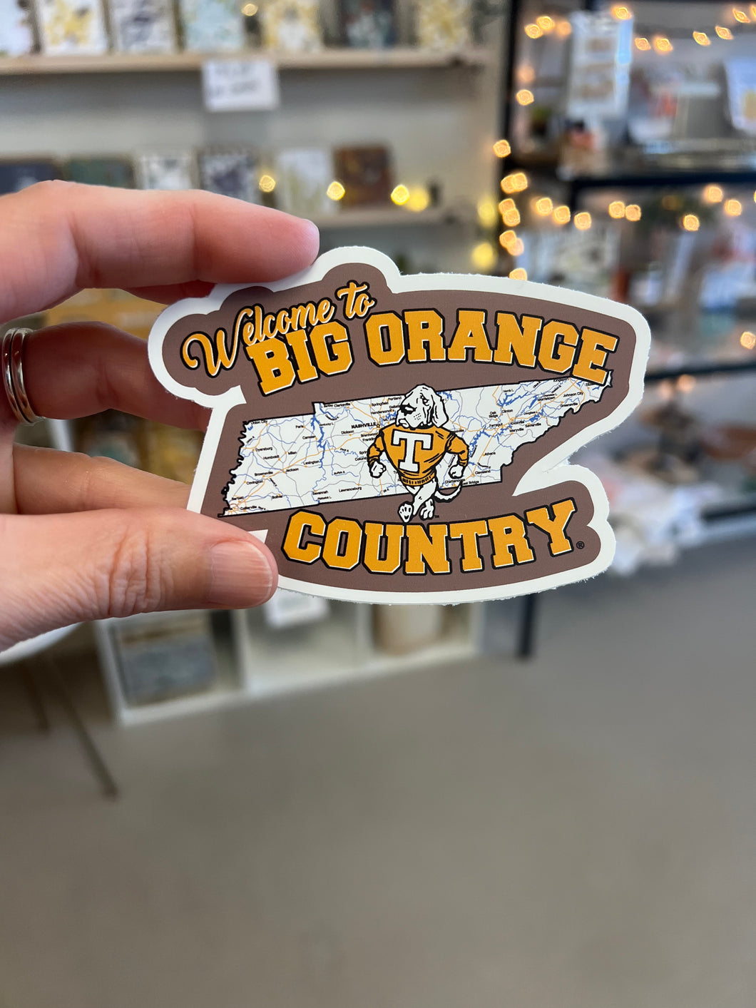 Welcome to Big Orange Country Sticker