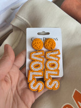 Load image into Gallery viewer, Collegiate Beaded Earrings - University of Tennessee