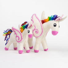 Load image into Gallery viewer, Unicorn - Small Felt Rainbow