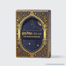 Load image into Gallery viewer, Harry Potter x kitsch Satin Pillowcase- Midnight at Hogwarts