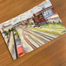 Load image into Gallery viewer, Rail Road Tracks in Knoxville Postcard