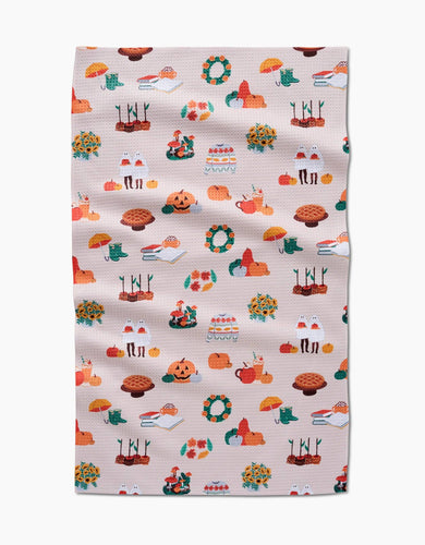 Fall Favorites Tea Towel