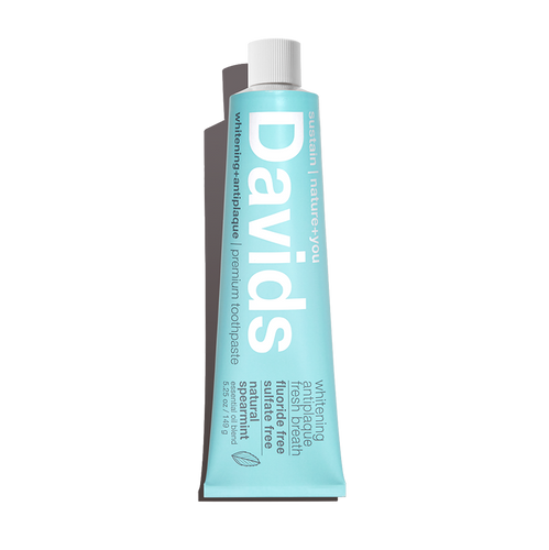 Davids premium toothpaste  /  spearmint