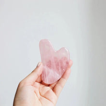 Load image into Gallery viewer, The Rose Quartz Gua Sha Facial Lifting Tool