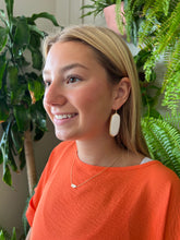 Load image into Gallery viewer, McGrath Drop Earring WHITE