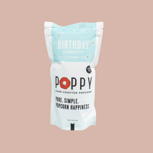 Poppy Popcorn Birthday Confetti - Market Bag
