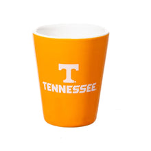 Load image into Gallery viewer, NCAA Tennessee Volunteers, 4-Piece Ceramic and Glass Shot Glass Set