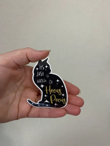 Black Cat-Hocus Pocus Sticker