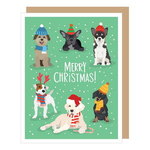 Holiday Dogs Christmas Card Boxed Set (8 Cards)