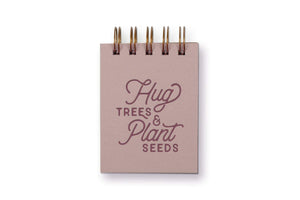 Hug Trees Mini Jotter Notebook - Minimal Optimist, LLC