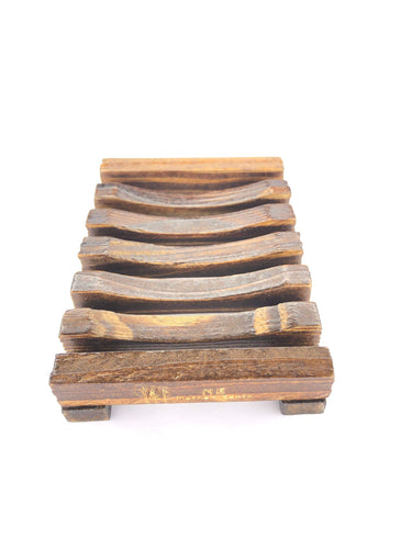 Stained wood soap dish | Eco-Friendly | Zero Waste - Minimal Optimist, LLC