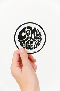 Come Together Sticker - Minimal Optimist, LLC
