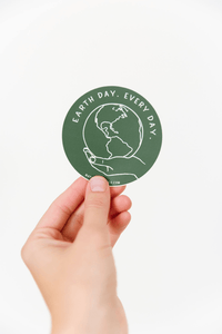 Earth Day Every Day Sticker - Minimal Optimist, LLC