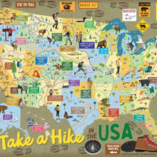 Load image into Gallery viewer, Take a Hike in the USA 500 Piece Puzzle