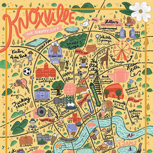 Knoxville Illustrated 500 Piece Puzzle