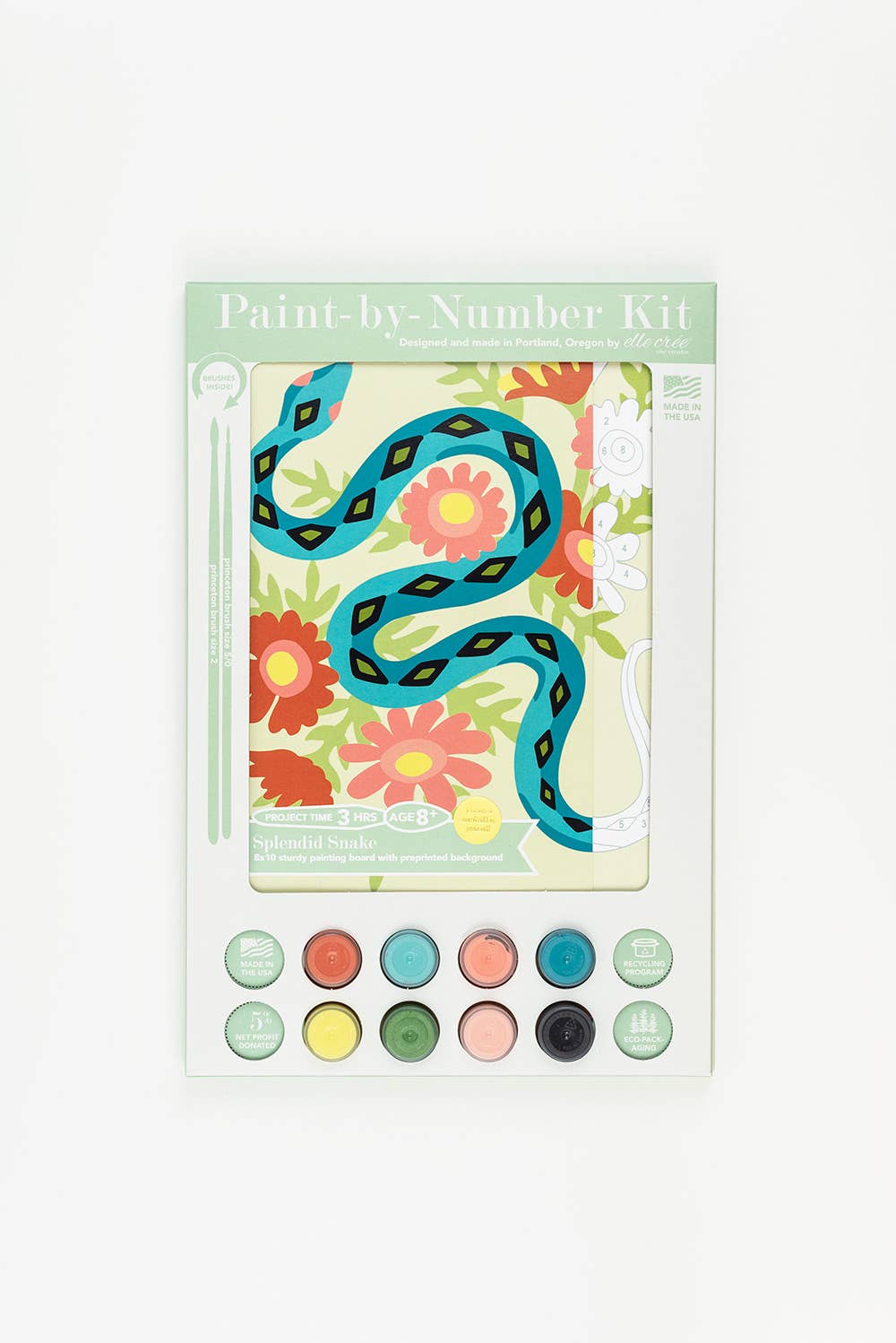 KIDS Splendid Snake Paint-by-Number Kit