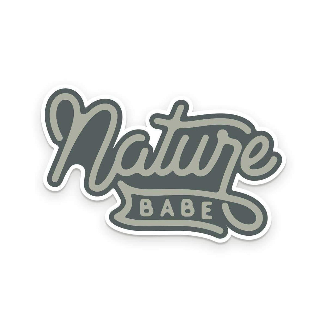 Nature Babe Sticker - Minimal Optimist, LLC