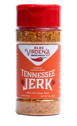 Tennessee Jerk Fine Grind Spicy Chili Pepper Blend