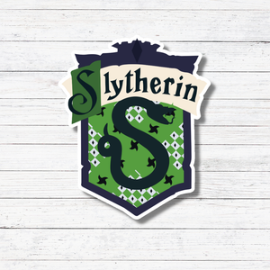 Slytherin-Harry Potter Sticker – Minimal Optimist, LLC