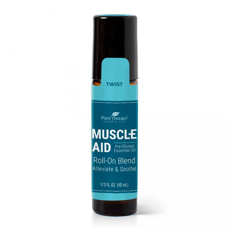 Muscle Aid Essential Oil Blend Pre-Diluted Roll-On