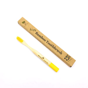 Bamboo Toothbrush for Kids - Minimal Optimist, LLC