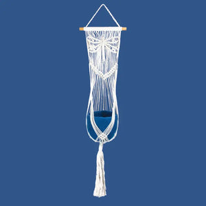 Macramé Plant Hanger:  Dragonfly