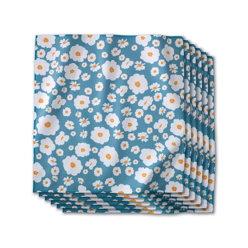 Happy Daysies Dinner Napkins - 6 Pack