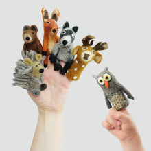 Load image into Gallery viewer, Felt Finger Puppets  - Forest Friends