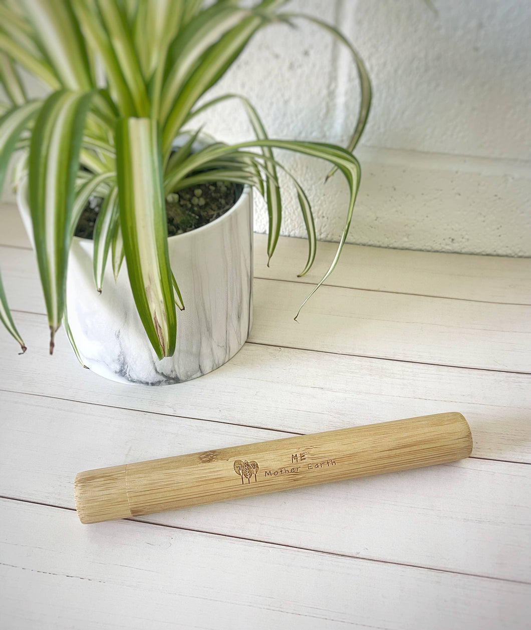 Bamboo Travel Toothbrush Case - Minimal Optimist, LLC